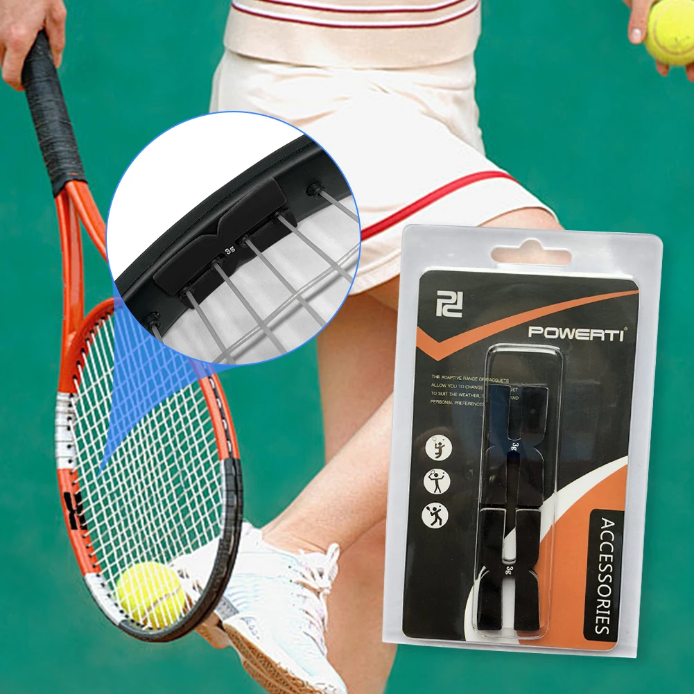 6Pcs 3g Tennis Racket Weight Balance Strips Silicone Tennis Racquet Tapes Badminton Racquet Weighted Tapes tennis accessories racket grip tape tennis racket tape
