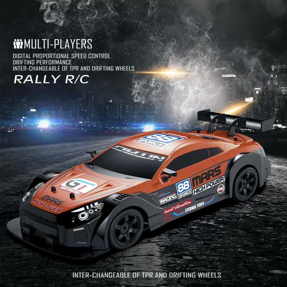 Rc Drift Car 1:16 Ae86 Gtr 18km/h Toys For Boys 2.4g 4wd Remote Control Cars  Vehicle Machine Christmas Birthday Gifts For Kids - Rc Cars - AliExpress