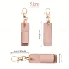 Neck Nurse Pen Clip Portable Keychain Compact Leather Pen Holder Office Pen Storage Clip 5