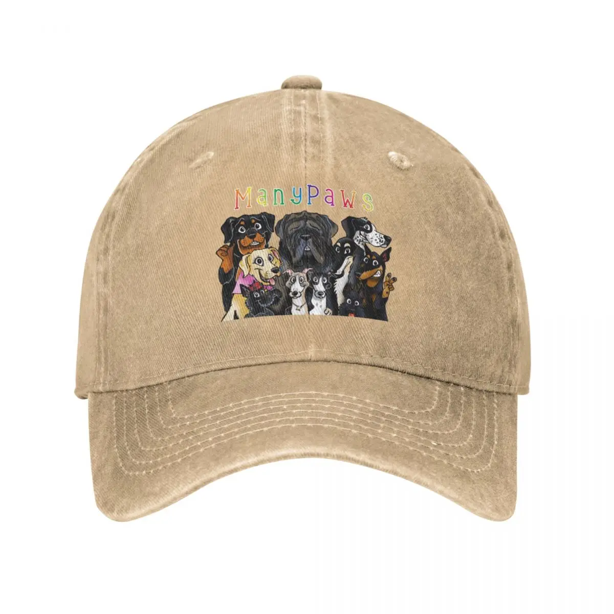 

ManyPaws Rainbow #3 Cowboy Hat Sun Cap Hat Male Women'S