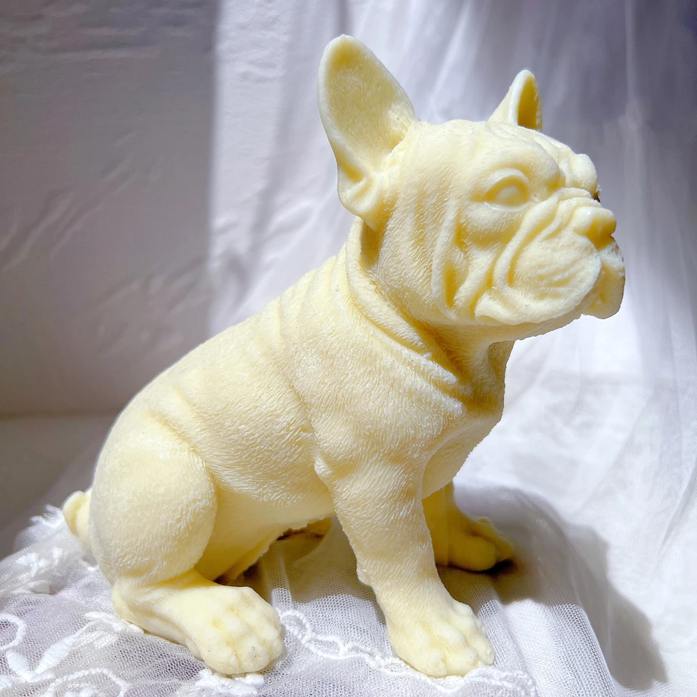 Wugebud 1 Pcs 3D French Bulldog Dog Head Silicone Mold DIY Baking Mold —  CHIMIYA