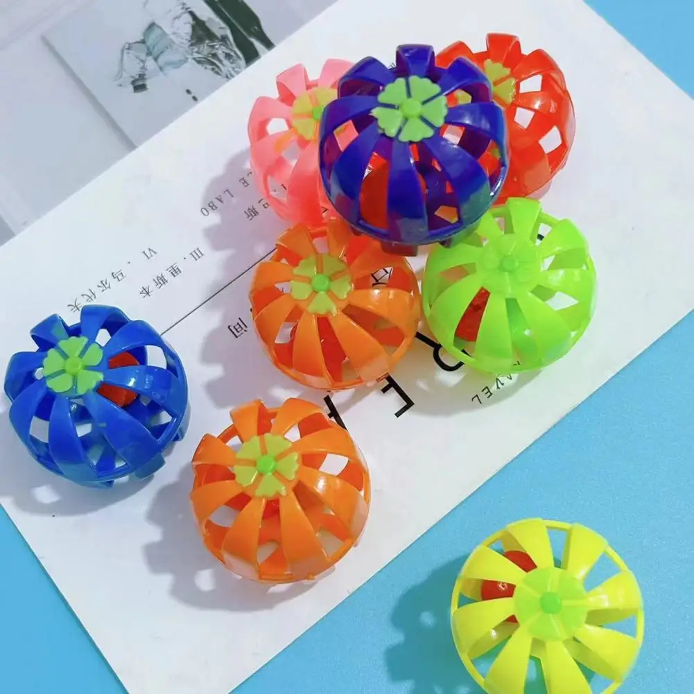 

Durable Cat Toy Cat Toy Set 5pcs Fun Pumpkin Shape Ball with Bell Scratch-resistant Plastic Training Toys for Pet Supplies Funny