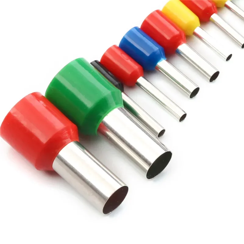 Cobre fio elétrico Crimp Conectores Set, isolados