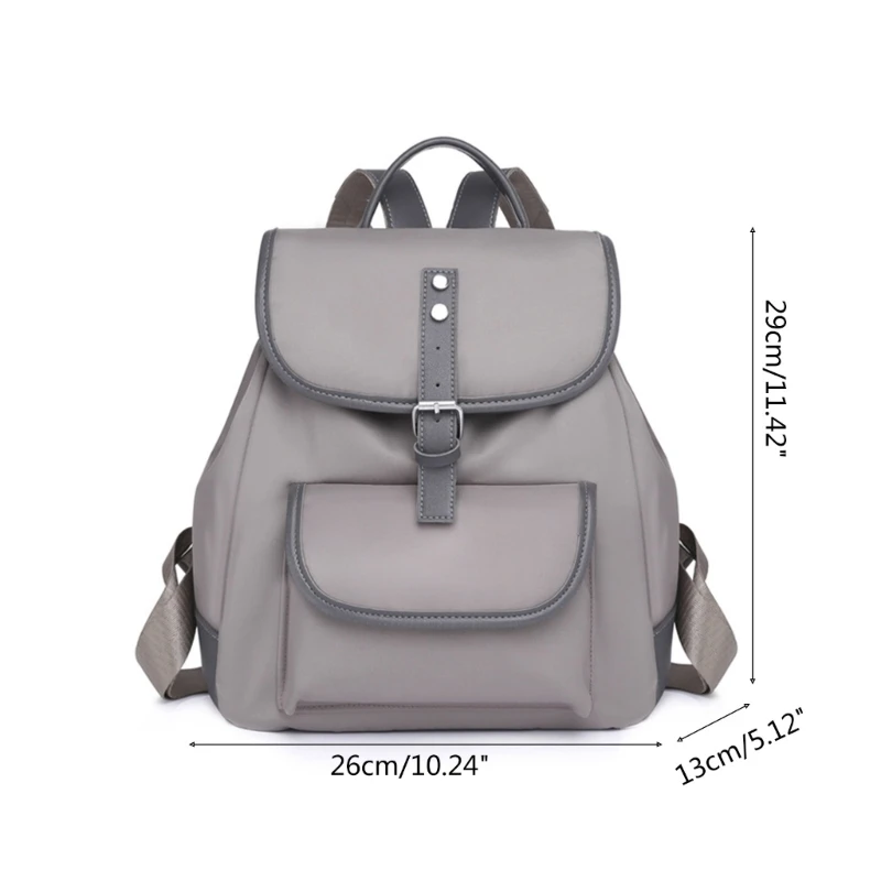 Girls School Bag Large Capacity Leisure Backpack Womens Travel Backpack Oxford Cloth Back Packs for College Work Weekend