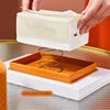 Waterproof Leather Texture Tissue Box Cover Napkin Holder Wet Paper Case Living Room Car Organizers Desk Storage 3