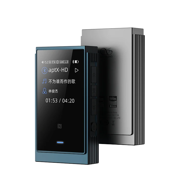 SHANLING UP6 HIFI 휴대용 USB DAC 헤드폰 앰프 블루투스 5.2 고해상도 오디오 듀얼 ES9069Q AMP 동글 (자동차 휴대폰용)