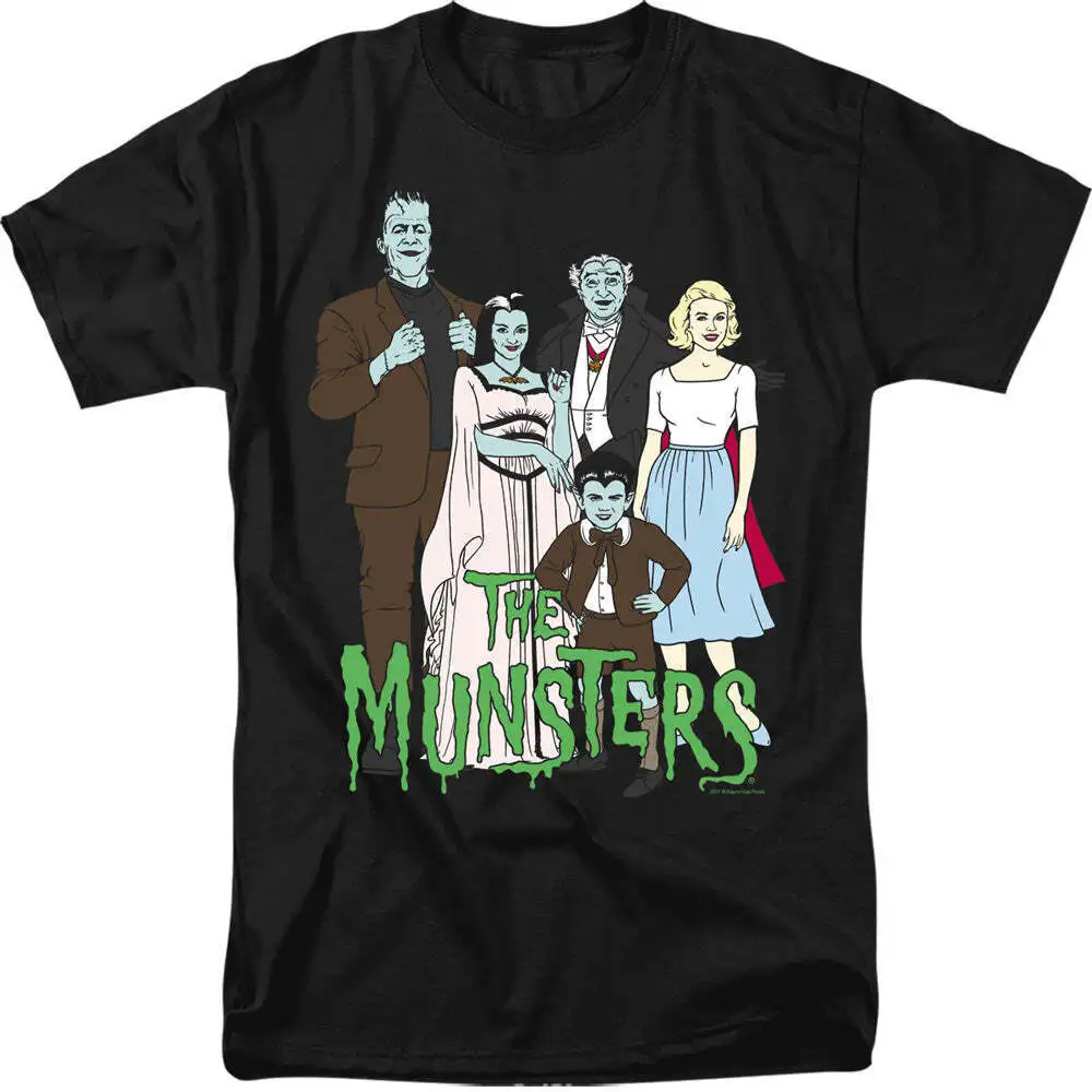 

Мужская футболка стандартного кроя Munsters The Family