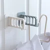 Indoor Self Adhesive Laundry Hanger Drying Rotatable Hook Stand Home Organizer Portable Wall Stick Clothes Hanger Storage Rack 2