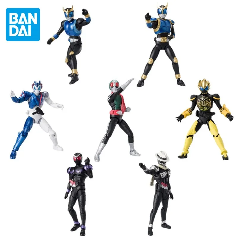 Bandai Genuine SHODO Shokugan Kamen Rider XX 04 OOO JOKER KUUGA Anime Action Figures Toys for Boys Girls Kids Birthday Gifts