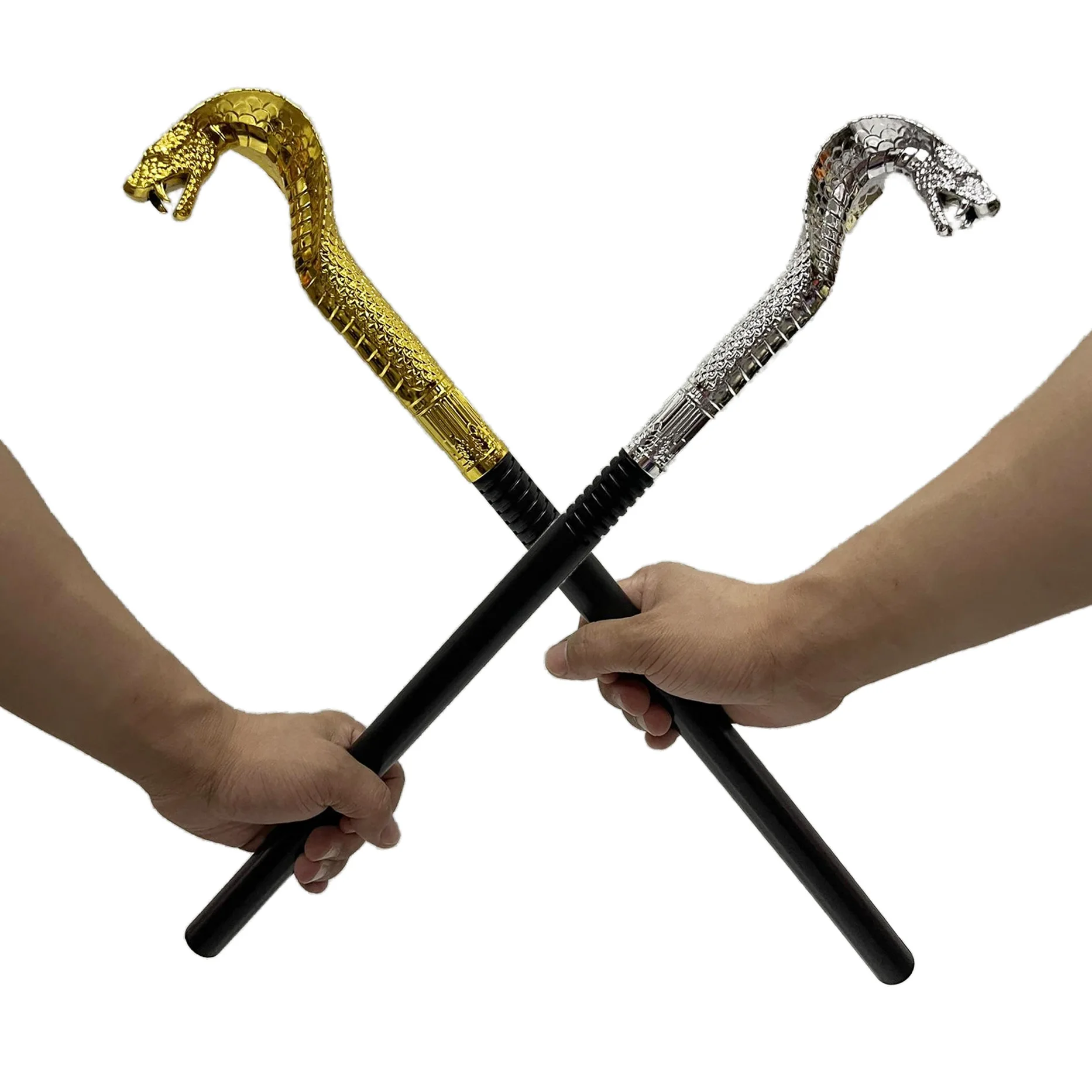 Egyptian Pharaoh King Snake Head Cane Cobra Scepter Cosplay Cosplay Party Halloween Show Props Kids Birthday Gift