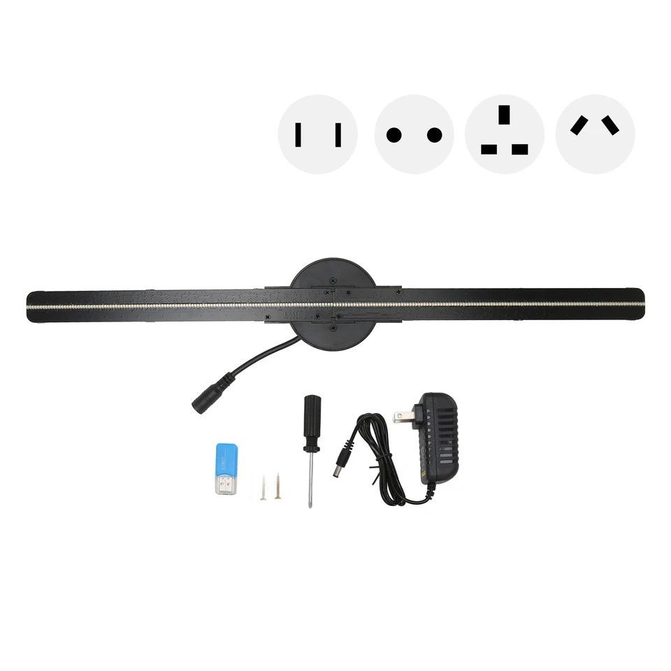3D-hologramventilator, WiFi-projector Ondersteuning WiFi APP-afstandsbediening, 1080 * 96 Resolutie, 48 LED's Raamprojector met Geheugenkaart voor Winkel, Bar, enz 3D-hologramventilator, WiFi-projector Ondersteuning WiFi APP-afstandsbediening, 1080 * 96 Resolutie, 48 LED's Raamprojector met Geheugenkaart voor Winkel, Bar, enz