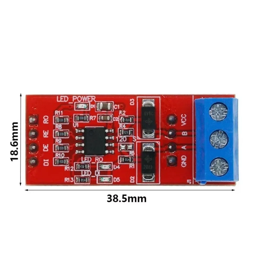 새로운 3.3V 전압 조정기 5V 과전압 보호 Ttl-Rs485 모듈 MAx3485 Max485