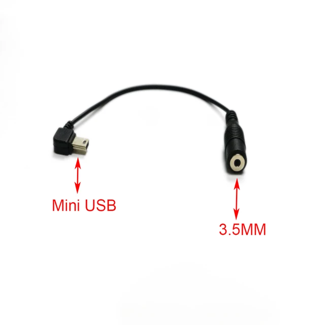 Usb C A Jack Micrófono Para GoPro Hero 3/3+/4 Con Cable De