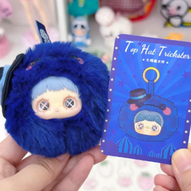 本物の Maymei クレイジーサーカスシリーズビニールバッグペンダント