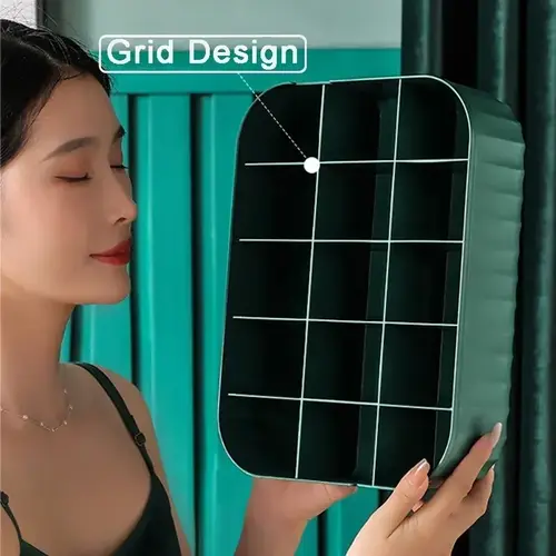 Solid Color Underwear Storage Box Closet Organizer Underwear Socks Drawer Clothes Finishing Box With Lid Wardrobe Organizer - Image 5
