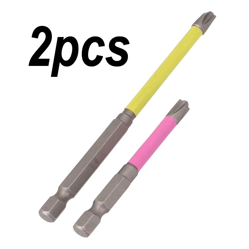 

65mm 110mm Magnetic Special Slotted Cross Screwdriver Bit Electrician FPH2 For Socket Switch Circuit Breakers Power Tools