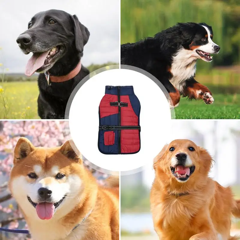Winter Dog Clothes Pet Clothing Clothes Dog Clothing For Small Dogs Pet Pullover Jumper Winter With Traction Holes
