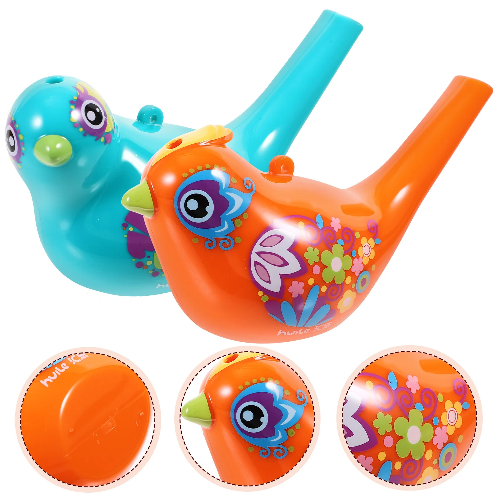 

Children's Whistle Bird Shaped Toddler Bath Toys Call Musical Cartoon Funny Novelty Childrens