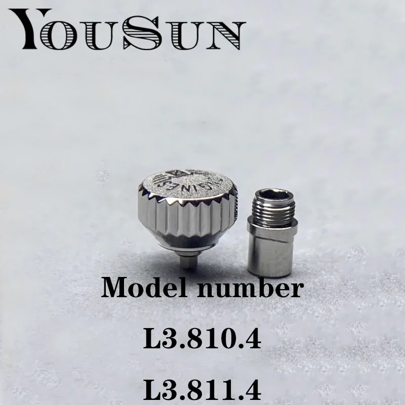 Per Longines Spirit L3.810.4/L3.811.4 Accessori Corona Maniglia Testa