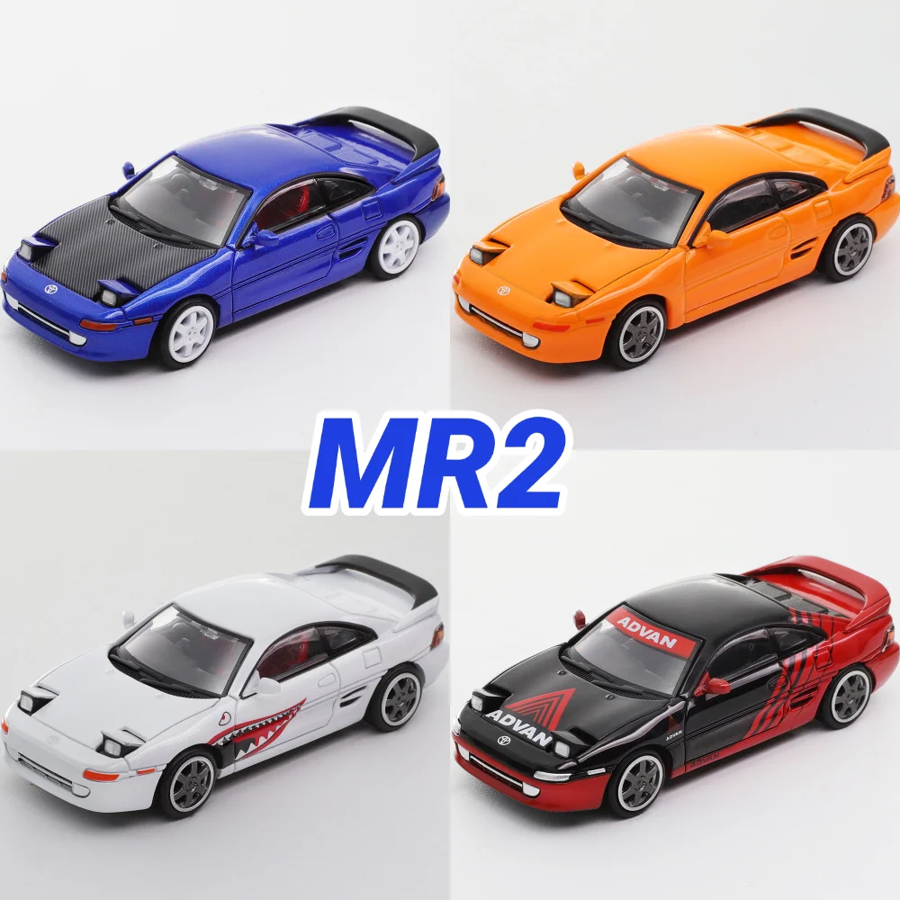 DCT 1/64 모델카 MR2 스포츠카 다이캐스트 자동차 컬렉션 장난감 성인용 ..