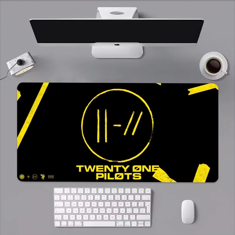 T-Twenty One P-Pilots Band Clancy Mouse Pad Computer Laptop Gaming Office Wrist Guard Non Slip Keyboard Pad 6