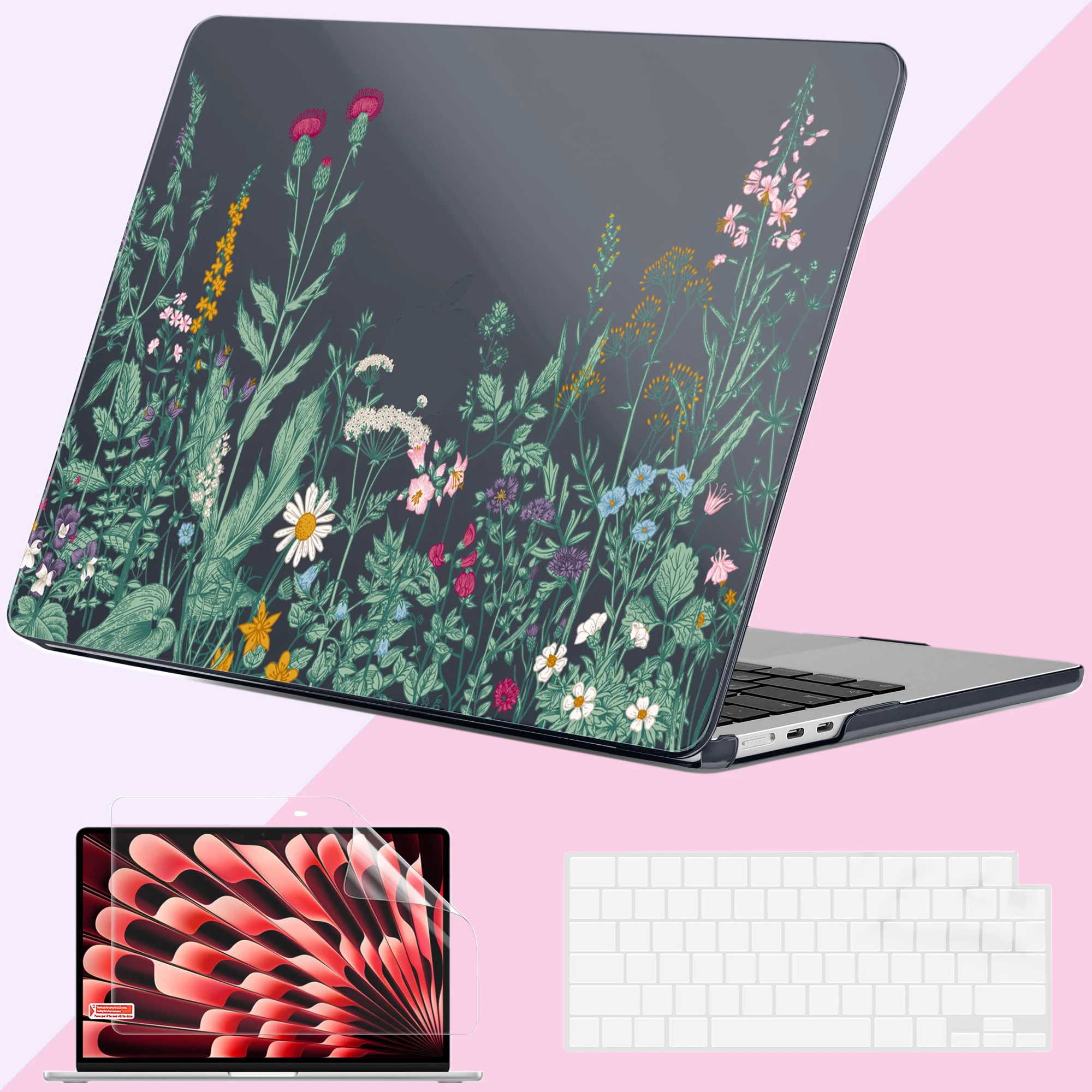 Laptop A2337 Per Macbook Air 13 Custodia M1 M2 M3 13.6 15.3 Pollici A2681 A3113 A2941 Cover 2021 2022 Shell Pro 14 16 A2992 A29912024
