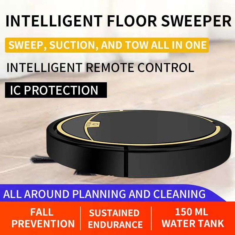 

New Multifunctional Household APP Remote Contol Super Quiet Smart Sweeping Robot Intelligent Home Sweeping Vacuum Cleaner