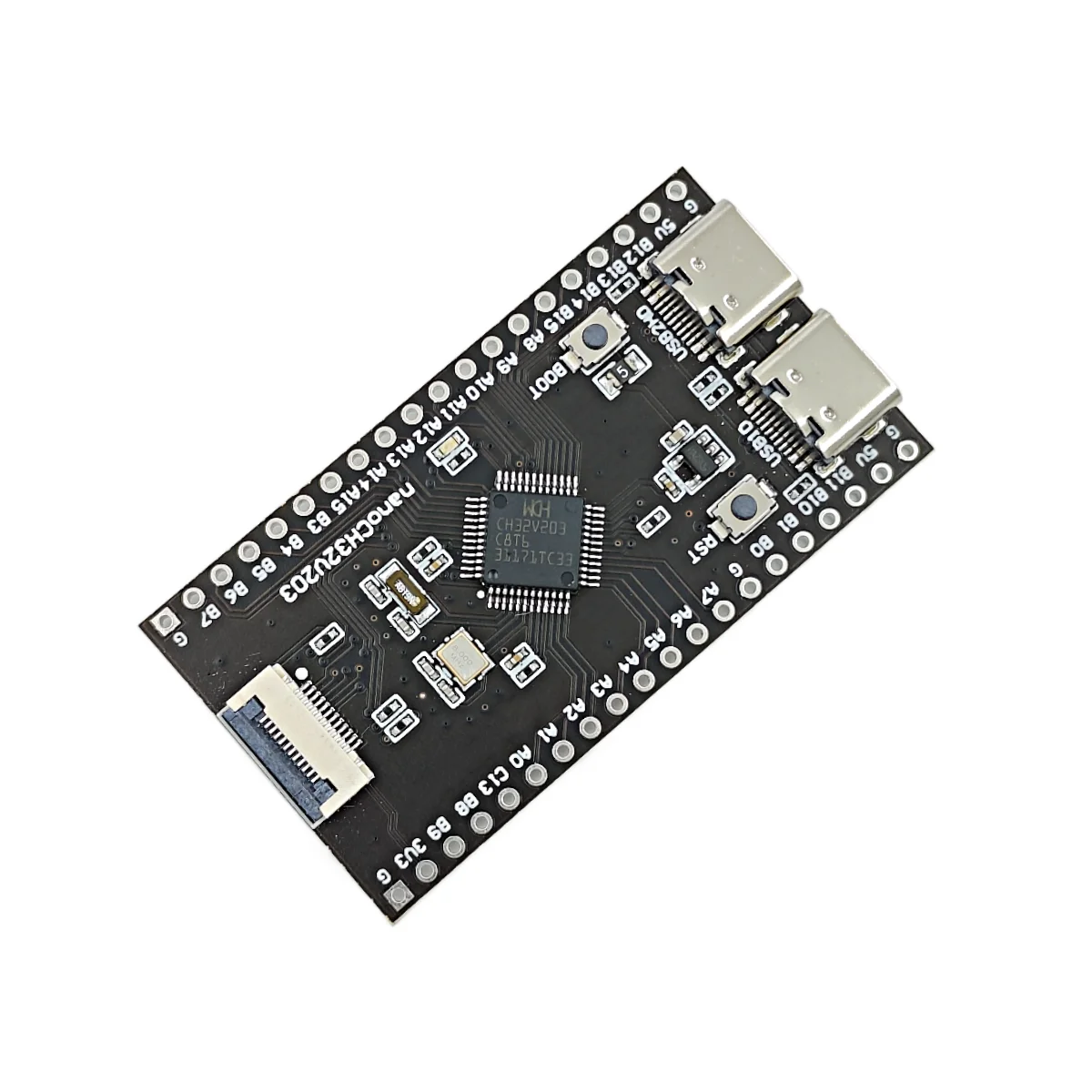 ���� CH32V203 ���� ����, �ּ� �ý��� ���� �ھ� ����, ��� TYPE-C USB ��Ʈ