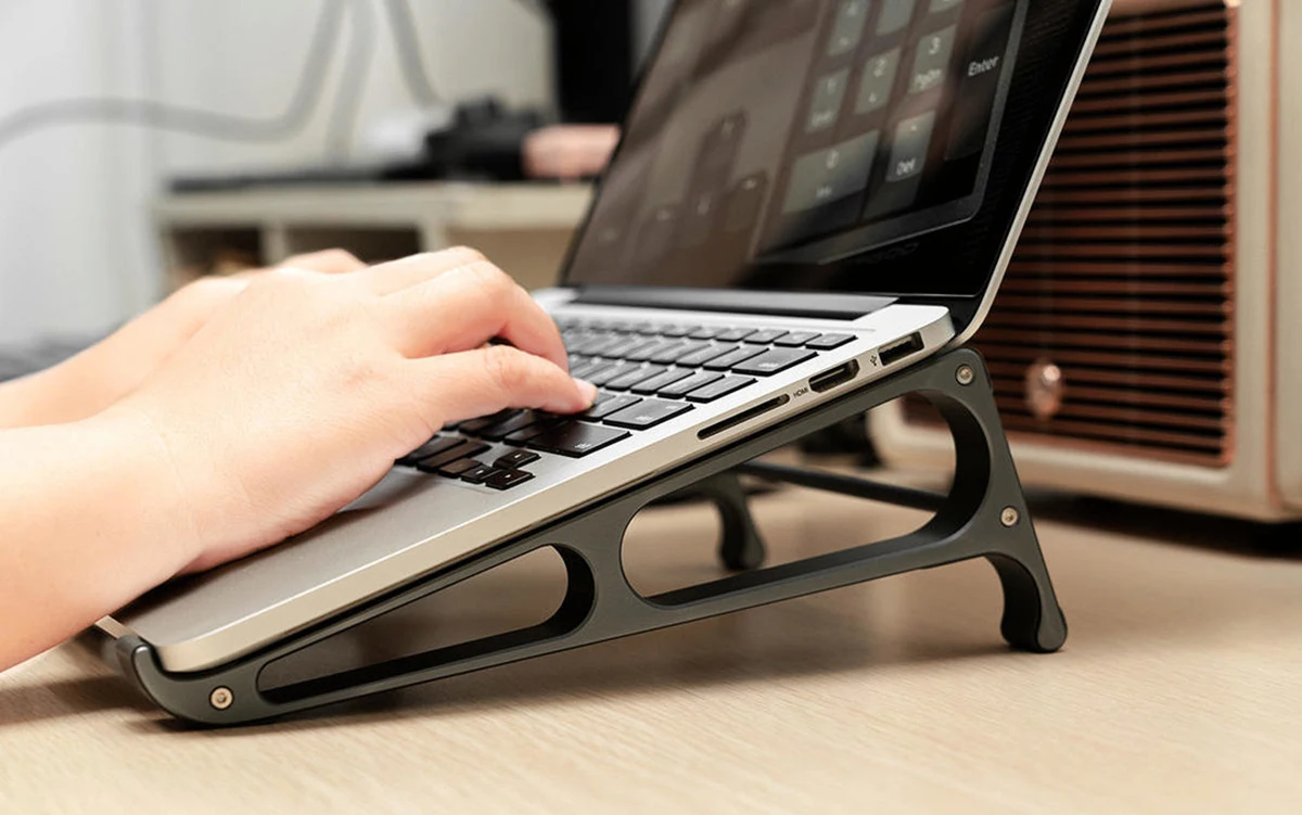 pc, suporte destacável para 10-17.4 polegada macbook, 2 em 1
