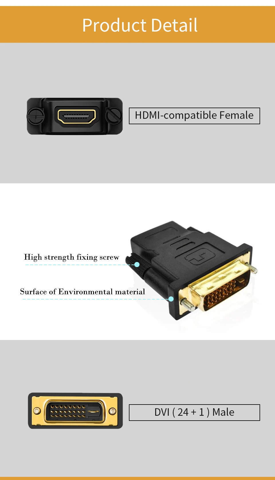 DVI to HDMI Adapter Image 3