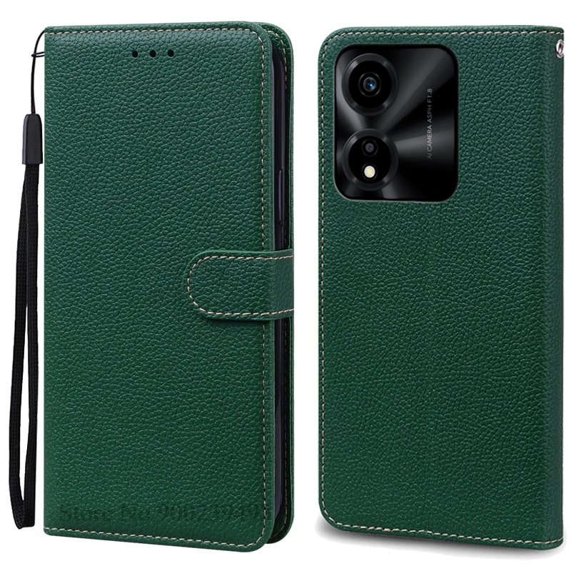 Leather Flip Wallet Phone Case with Soft Silicone Cover, Enhanced Protection and Stylish Design