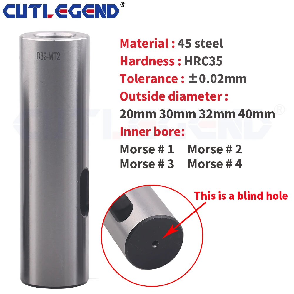 Drill Sleeve Reducer 1pcs Outside Straight Shank Transfer To Inner Taper Shank Drill Sleeve Morse Tapper 1 2 3 Straight Reducer Variabl