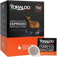 Кофе TORALDO ESE 44 MIXTURE CREMOSA 450 CIALDE (3 упаковки по 150)