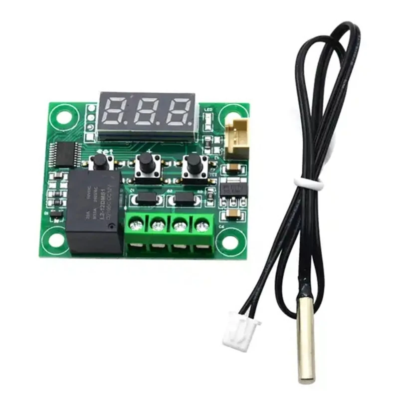 

12V Digital Temperature Controller Accurate & Easy To Use Temperature Switchs Temperature Controller With Sensor Durable