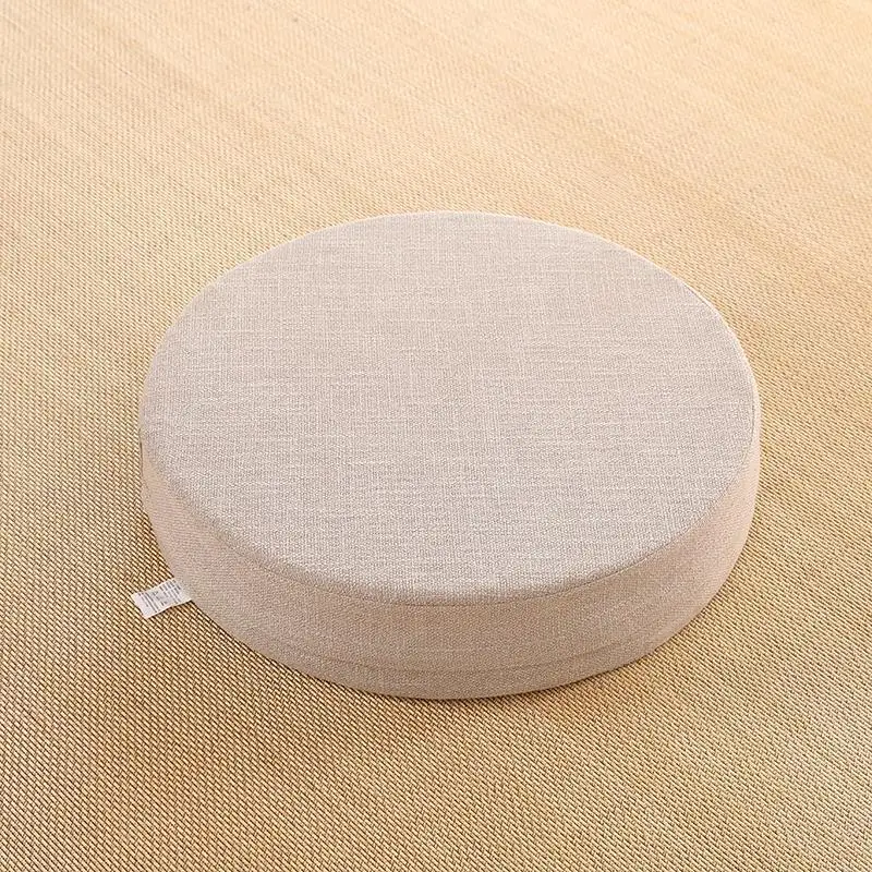 Yoga Meditate PEP Hard Texture Meditation Cushion Backrest Pillow Japanese Tatami Mat Removable and Washable 40X6CM 3