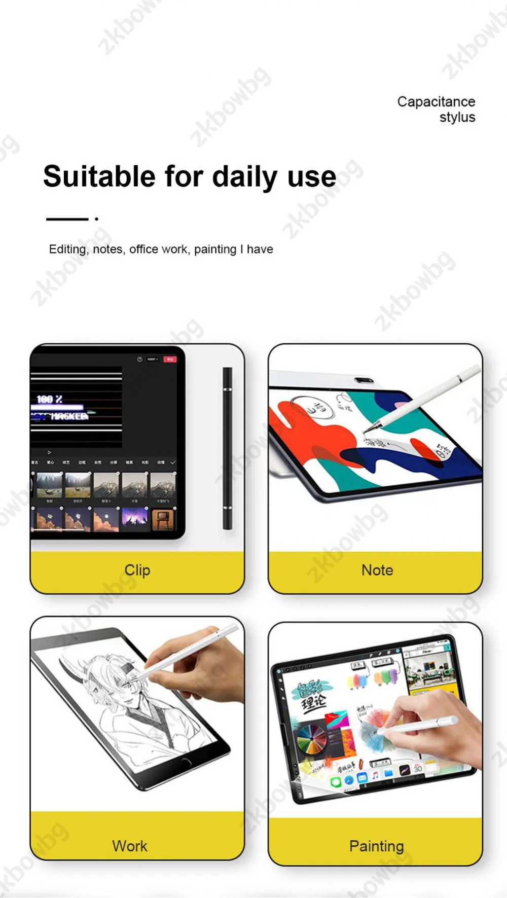 Stylet de dessin pour écran tactile, pour Samsung galaxy Tab A7 Lite 8.7 SM  T220 T225 A 8.0 T290 T295, étui pour tablette - AliExpress