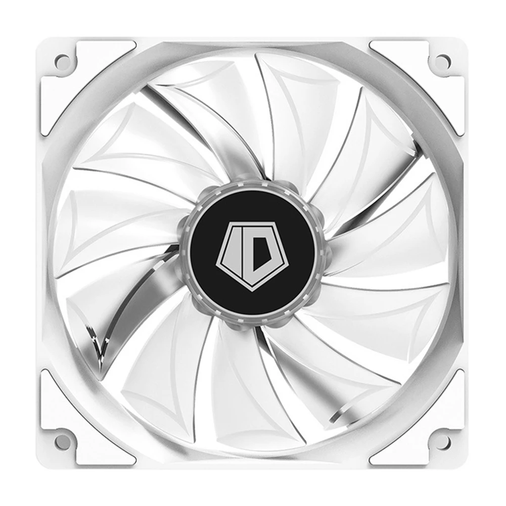 비디오 그래픽 카드 수냉기 라디에이터, ID 냉각 XF-12025, 120mm 쿨러 선풍기, PC 케이스용 4 핀 라디에이터, CPU 수냉식
