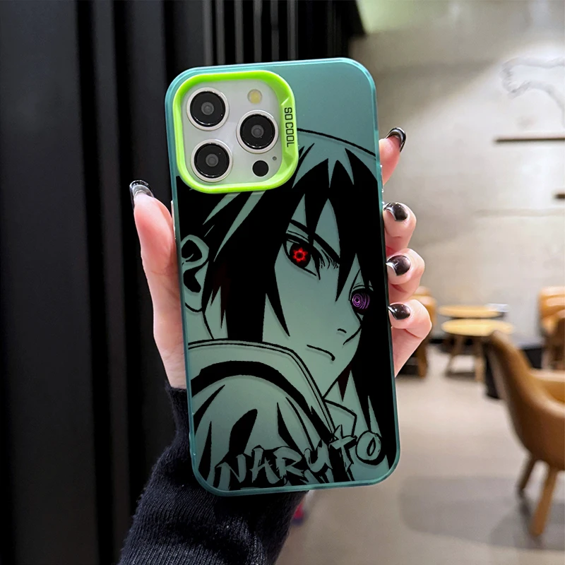 Anime Naruto Uchiha Sasuke Cool Phone Case Cover