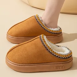 Women's Luxury Fluffy Indoor Slippers - Elegant & Cozy Winter Footwear - 36 - 37 (Brown)
