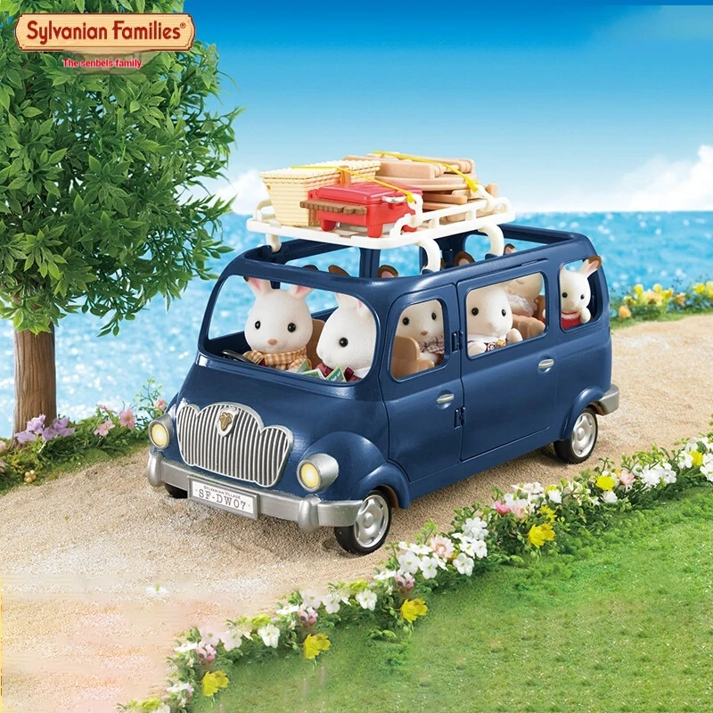Authentic Sylvanian Families Anime Character Simulation Playhouse Toy Room Decoration Toy Christmas Gift 2