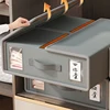 2024 Bed Sheet Fabric Storage Box Creative Finishing Storage Tool High Quality Quilt Cover Non-woven Household Storage Box 3