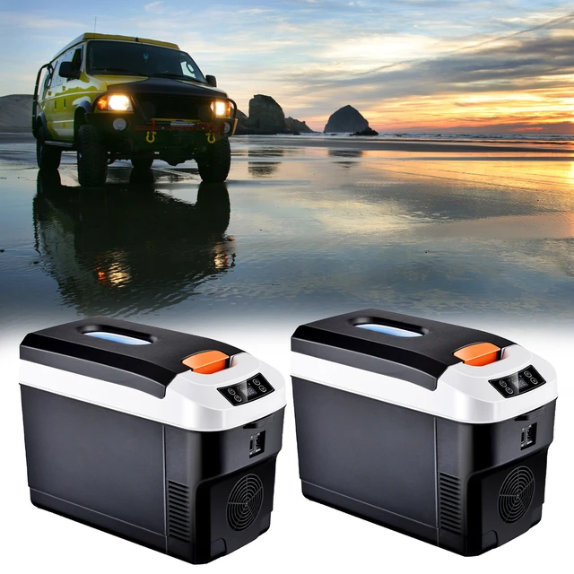 6l Mini Car Fridge Cooler Warmer 12v Compressor Fridge 220v Travel  Refrigerator Portable Electric Icebox Cooler Box Auto Freezer - Car  Refrigerators - AliExpress