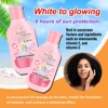200ml Sunblock Lotion Sunscreen Collagen SPF90 UVA&UVB Ultra Whitening Reduce Fine Lines Even Tone Skin Improves Skin Elasticity 3