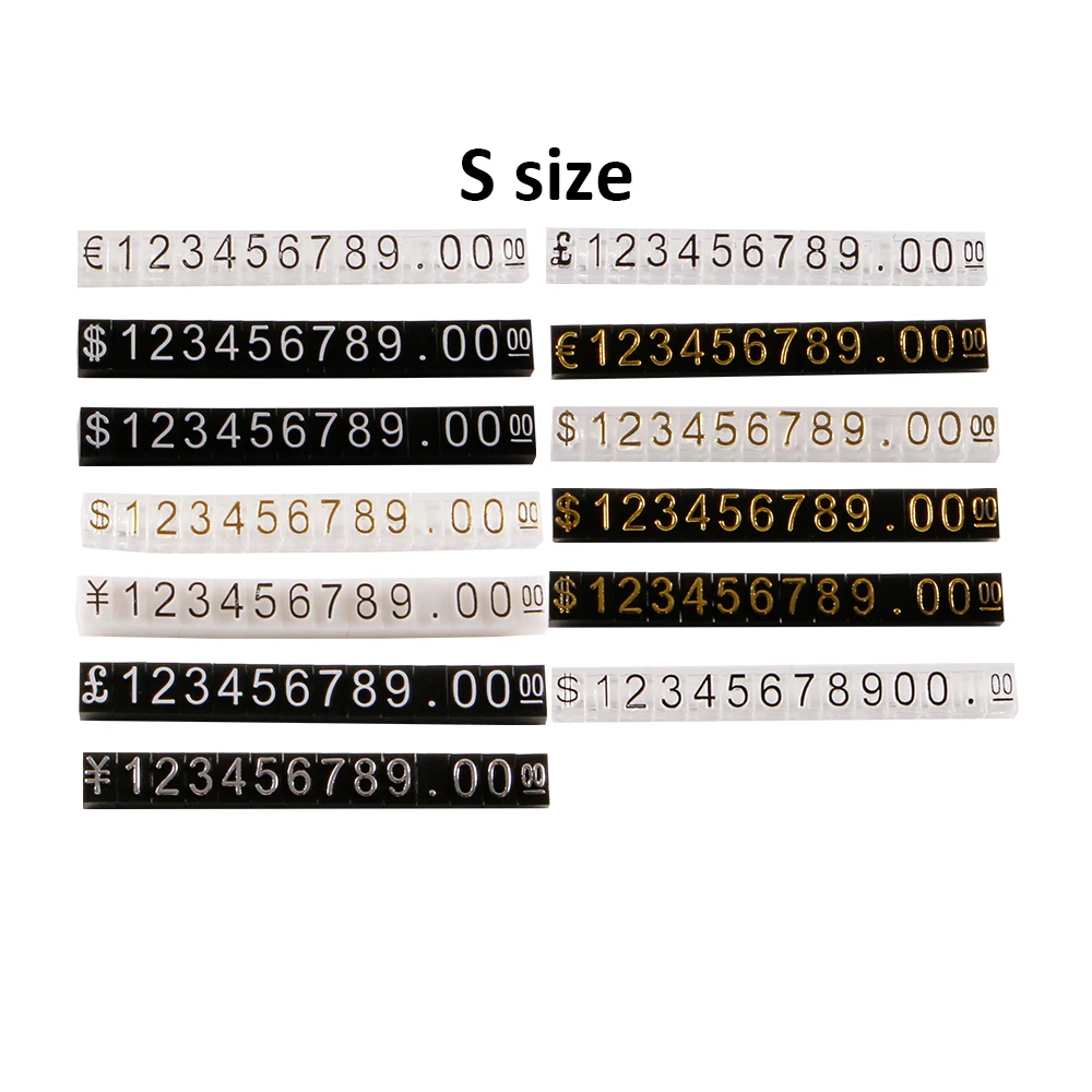 Metal Letter Sign Metal Letter Decoration Number Letter Stickers 3D Letter Stickers Door Number Sticker 3x5mm 30pcs Per Pack Price Cube Dollar Jewelry Watches Euro Sign Mini Adjustable Number Tag Display Signs For Retail Shop
