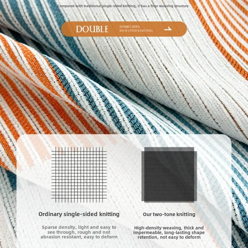Sandhair towel sofa cover cloth light luxury senior sense sofa cushion four seasons general simple modern non-slip full 5
