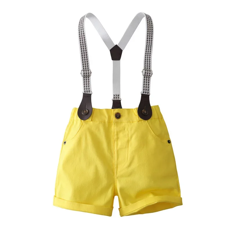 2 Pezzi Completini Gentiluomo Estivo Camicia Stampa Floreale a Maniche Corte +Pantaloncini Hawaii Set di Battesimo de Bambino Set 2 Pezzi Abiti Estivi da Bimbo Ragazzi Costume da Spiaggia 9-12 Mesi