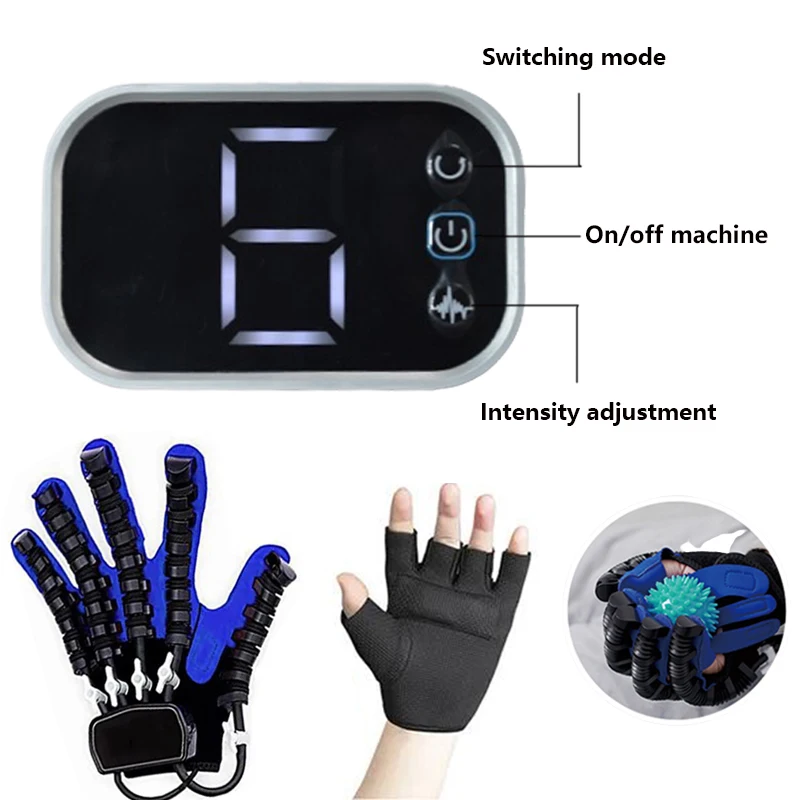 Rehabilitation Robot Gloves Stroke Hemiplegia Intelligent Massage Hand Function Robot Gloves Rehabilitation Training Glove 2