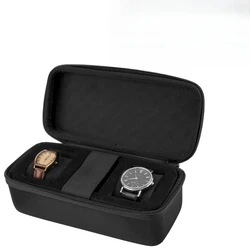 Men's Portable Watch Storage Box - Travel Organizer & Collection Case (Black 2 Epitope)