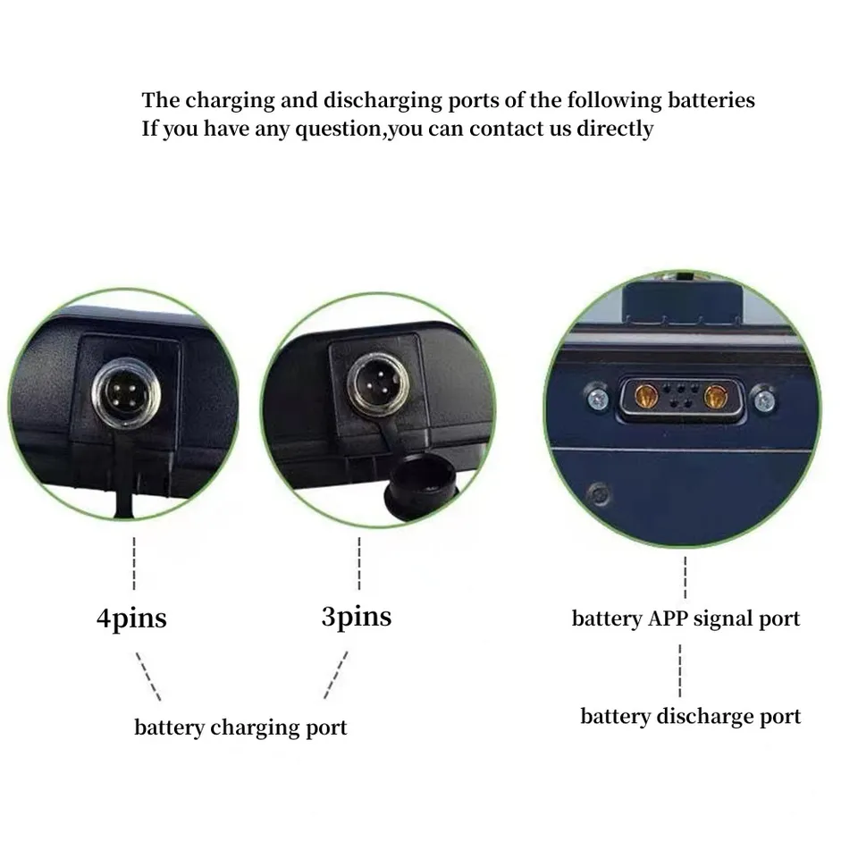 Batteria Litio 54V Per Scooter Elettrico - 7AH, Bilanciata, Con Protezioni BMS, Per Motori 0-500W - Foto 9