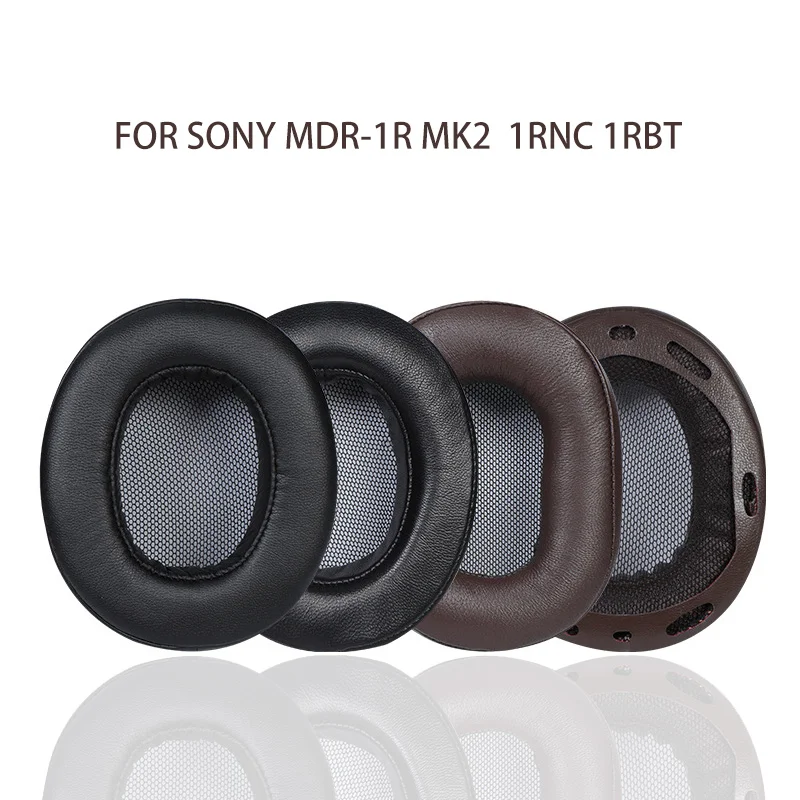 

Lambskin Replacement Earpads Earmuff Cushion For SONY MDR-1R MK2 1RBT 1ADAC MDR-1A 1ABT Protein Softer Leather Ear Pad Earphone
